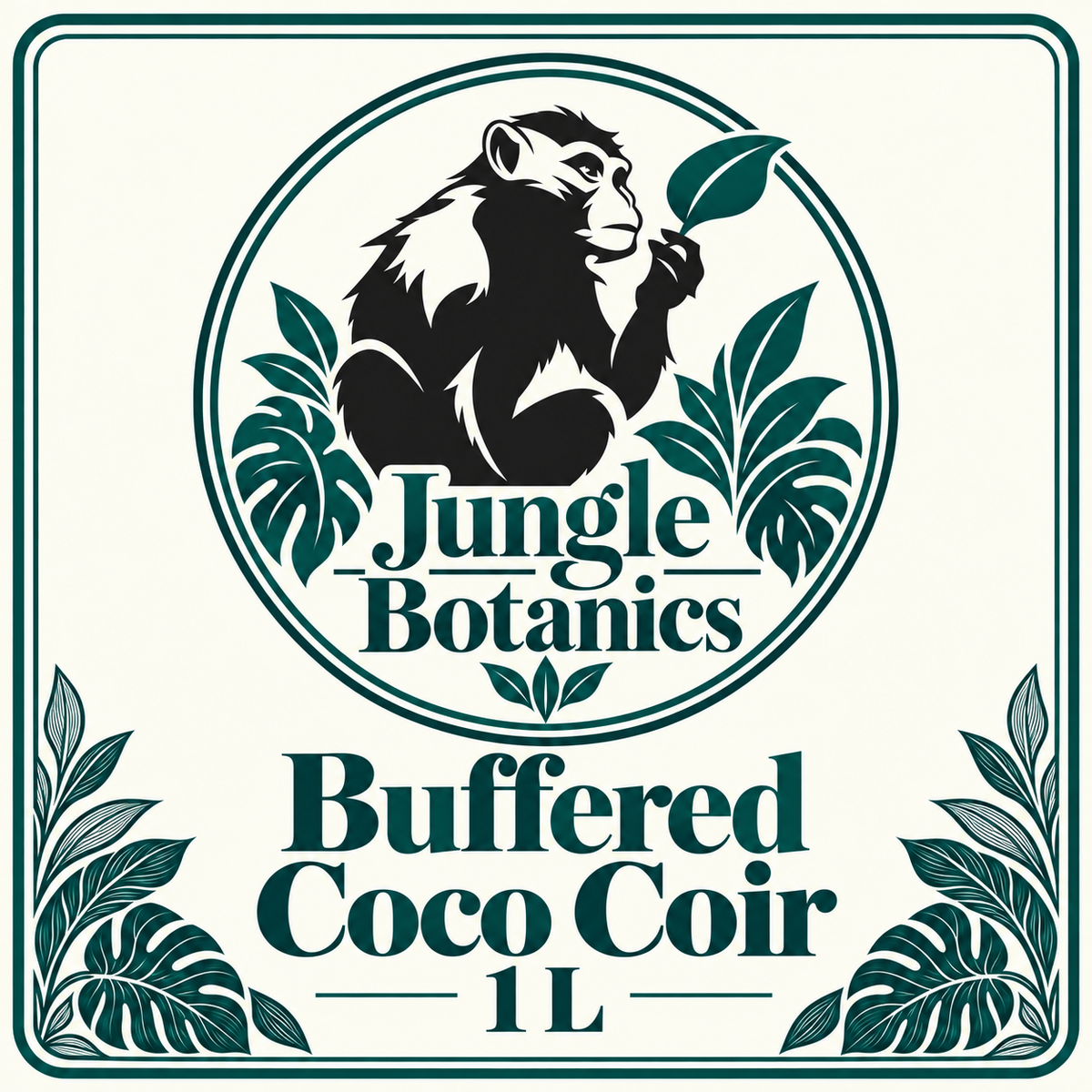 Fine Buffered Coco Coir 1L by JungleBotanics