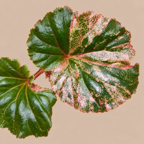 Begonia Cucullata Pink Variegated plant